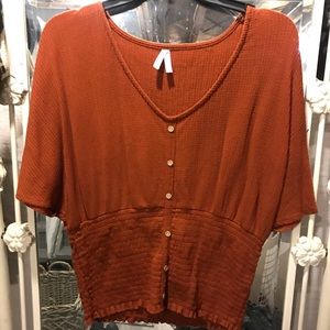 Burnt Orange Top